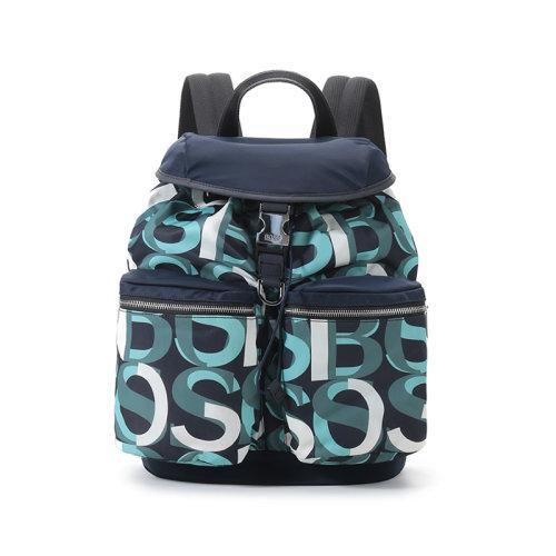 【国内现货】HUGO BOSS/雨果博斯 2021款 男士织物手提双肩包背包 50447083 商品图0