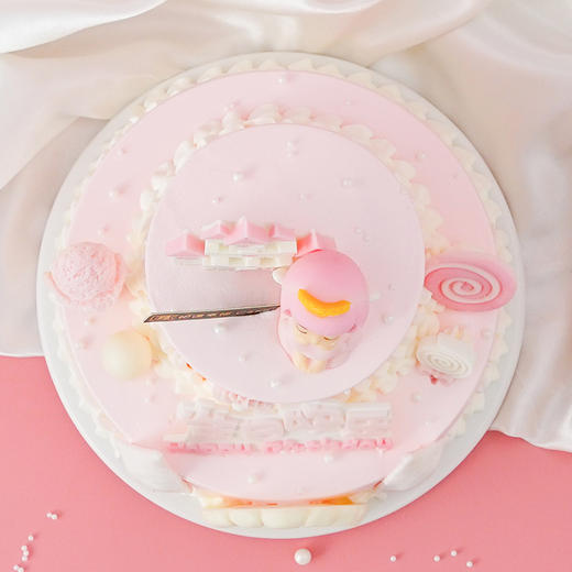 【公主殿下蛋糕】双层戚风打造出粉色浪漫的治愈城堡，那是每位女孩梦想拥有的甜甜内心世界~（可选2.5/3.5/4.5磅） 商品图2