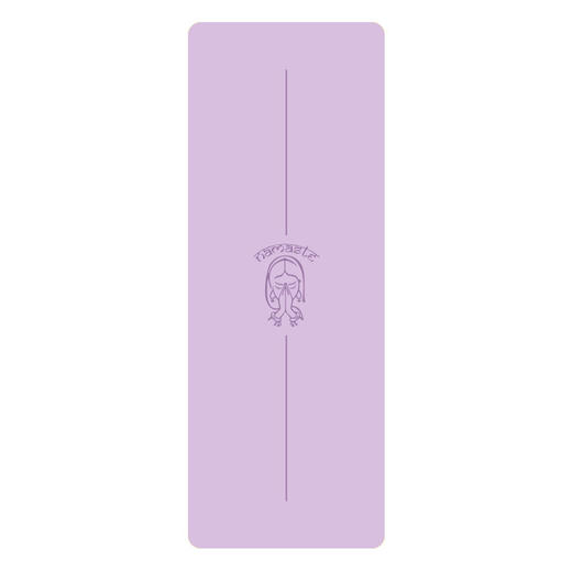 20色【防滑加厚5mm】PU天然橡胶瑜伽垫心灵妙语版专业运动健身舞蹈垫  JiaM 000  X01 商品图3