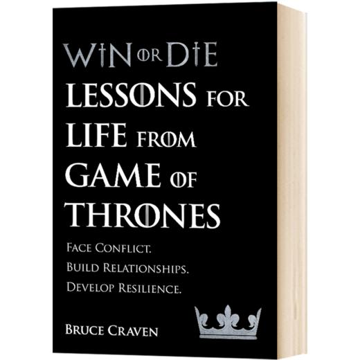 要么赢要么死 权力游戏中的人生教训 英文原版 Win Or Die Lessons for Life from Game of Thrones 英文版进口英语书籍 商品图1