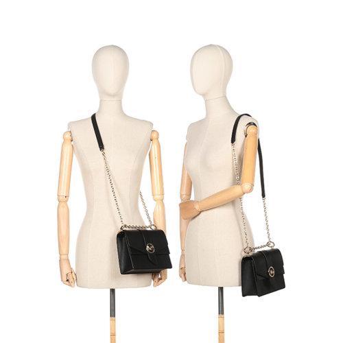 Michael Kors/迈克·科尔斯 2021款 MK女包 GREENWICH系列小号牛剖层皮革单肩斜挎包 32S1GGRC0L 商品图4