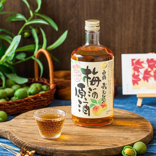 日本白鹤梅酒720ml/012350 手摘纪州南高梅原酒酿造 商品图1