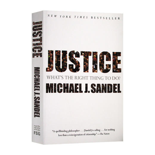 公正 做哪些事是正确 英文原版 Justice What's the Right Thing to Do 如何做是好 迈克尔桑德尔公开课 罗辑思维书单 进口英语书 商品图1