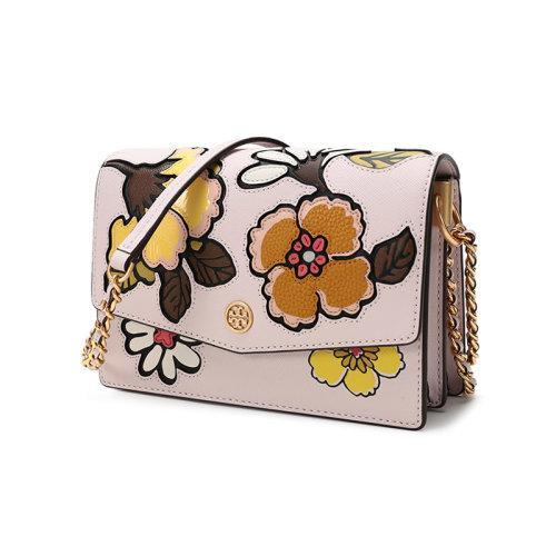 【国内现货】Tory Burch/汤丽柏琦 2021款 TB女包 ROBINSON系列迷你款皮革单肩斜挎包 77088 商品图1