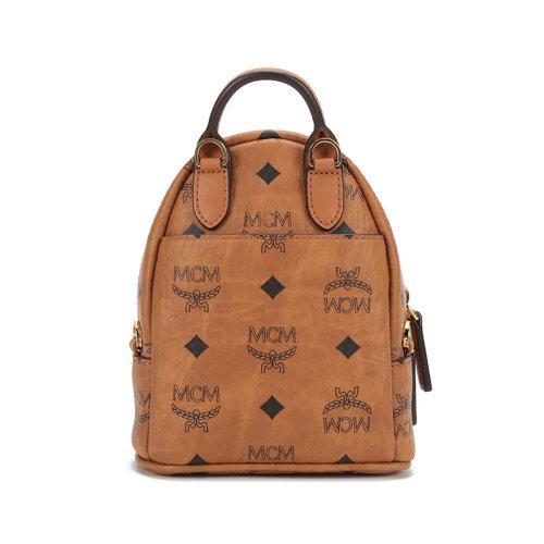 【国内现货】MCM/MCM 2021款 女士Patricia Visetos系列皮革单肩斜挎包迷你款 MWRBSPA01 商品图2