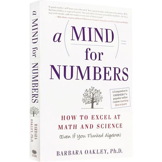 正版 学习之道 英文原版 A Mind for Numbers 一个数字的头脑 如何擅长数学和科学 英文版进口畅销书籍 商品图1