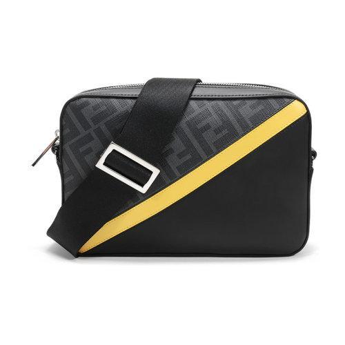 【现货秒发】FENDI/芬迪 男士涂层织物/配皮单肩斜挎包 7M0286 A9XS 商品图0