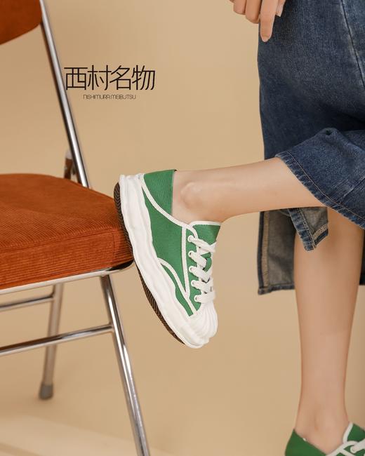 西村名物2022新款贝壳头溶解女春夏休闲ins潮鞋X22AM10651 商品图4