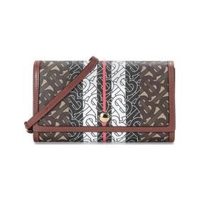 【国内现货】BURBERRY/博柏利 女款环保帆布单肩斜挎包手拿包钱包 80204041