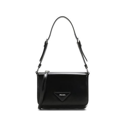 【国内现货】PRADA/普拉达 2021款 女士皮革手提单肩斜挎包 1BD294 ZO6 商品图0