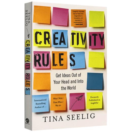 Collins 斯坦福大学创意课 英文原版 Creativity Rules 创造力规则 全英文版 真希望我20几岁就知道的事同作者Tina Seelig 正版进口英语书 商品图1