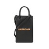 【现货秒发】Balenciaga/巴黎世家 女士皮质手提单肩斜挎包手机包 593826 0AI5N 商品缩略图5