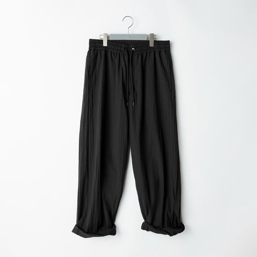 Fumito Ganryu  windbreaker pants 压缩尼龙宽松锥形休闲裤 长裤 商品图1