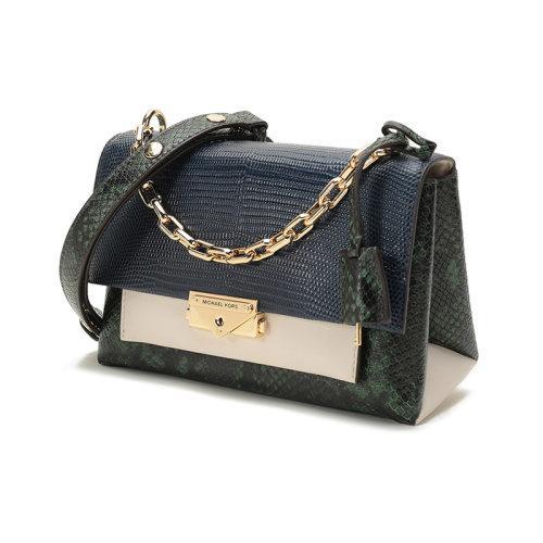 【国内现货】Michael Kors/迈克·科尔斯 MK女包 CECE系列中号皮革手提单肩包 30F0G0EL2N 商品图1