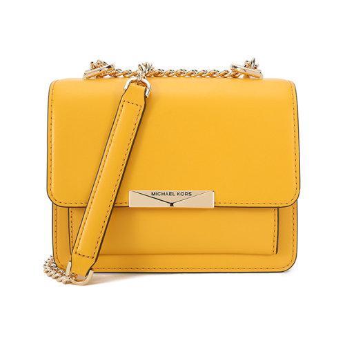 Michael Kors/迈克·科尔斯 MK女包 JADE系列超小号牛剖层皮革单肩斜挎包 32S9GJ4C0L 商品图5