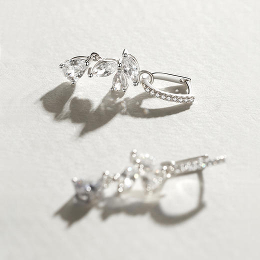 【明星同款】紫藤闪耀【耳环】Fanci范琦 紫藤花系列 925银饰轻奢生日礼物  商品图1