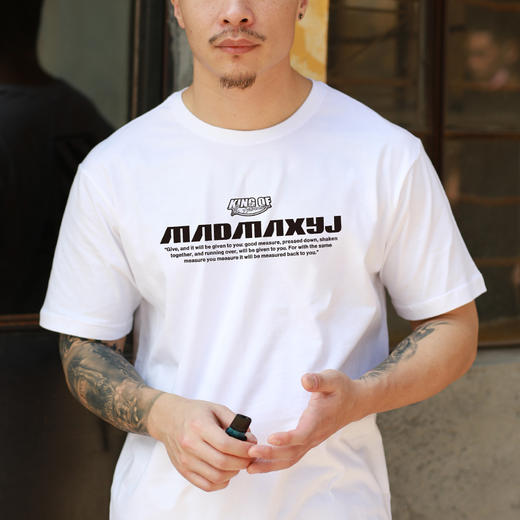 2022FREEBASE越野车创意图案FB系列OFFROAD潮男夏装短袖T恤衫打底 NMT-1817 商品图0