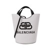 Balenciaga/巴黎世家【21秋冬新款】 女士织物手提单肩斜挎包水桶包托特包M码 599332 2HH13 商品缩略图5