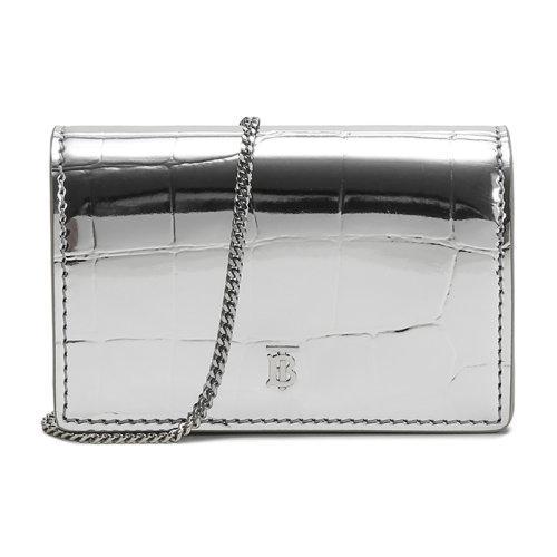 【现货秒发】BURBERRY/博柏利男女通用款聚氨酯/聚酯纤维单肩斜挎包卡包卡夹80225651 商品图0