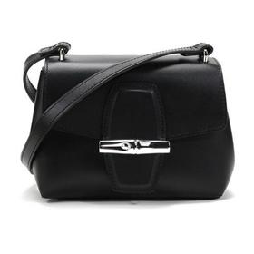 【国内现货】Longchamp/珑骧 女士ROSEAU系列小号牛皮单肩斜挎包竹节包10115HSC