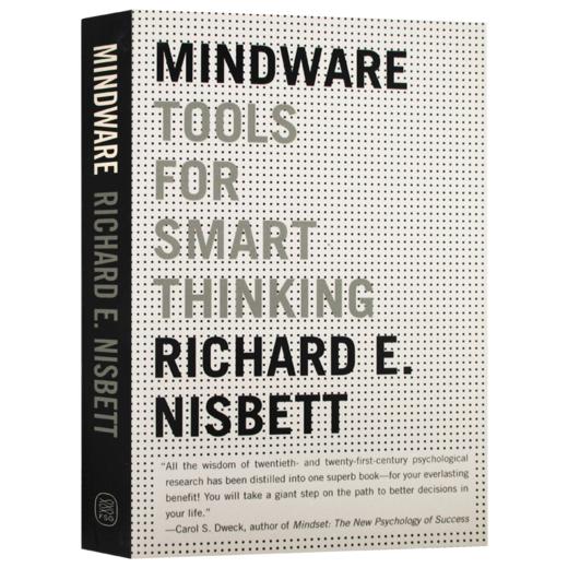 逻辑思维 拥有智慧思考的工具 英文原版 Mindware Tools for Smart Thinking Richard E Nisbett 理查德尼斯贝特 英文版进口英语书 商品图3