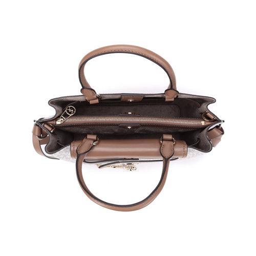 Michael Kors/迈克·科尔斯【22春夏新款】女士HAMILTON LEGACY系列人造革/牛皮革小号手提单肩斜挎包老花图案 30F1G9HS5B 商品图8