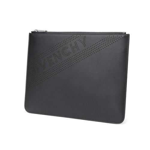 【国内现货秒发】Givenchy/纪梵希 男士镂空饰带牛皮大号手拿包 BK600JK0GK 商品图1