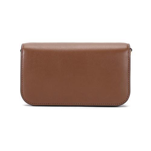 【现货秒发】 Tory Burch/汤丽柏琦 2021春夏 TB女包 ELEANOR系列牛皮手机包链条包单肩斜挎包 77082 商品图12