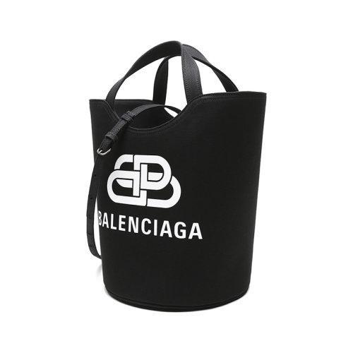 Balenciaga/巴黎世家【21秋冬新款】 女士织物手提单肩斜挎包水桶包托特包M码 599332 2HH13 商品图1