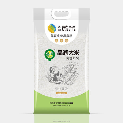 【晶润】水韵苏米南粳9108  5kg 商品图0