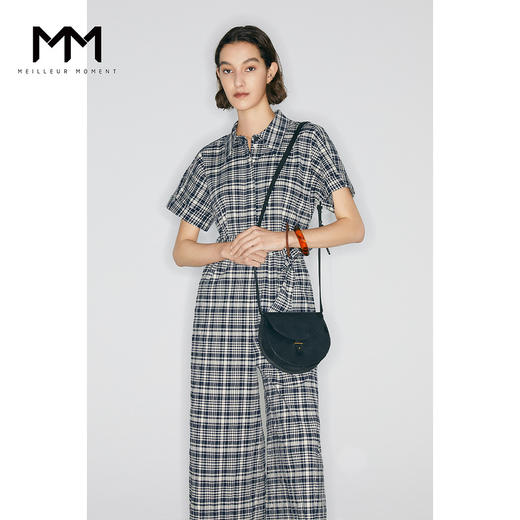 【商场同款】麦檬夏不规则文艺风格纹连体裤5C4290151 商品图0