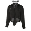 VIMAGE/纬漫纪春季新款时尚休闲抽绳小上衣V1713313 商品缩略图5