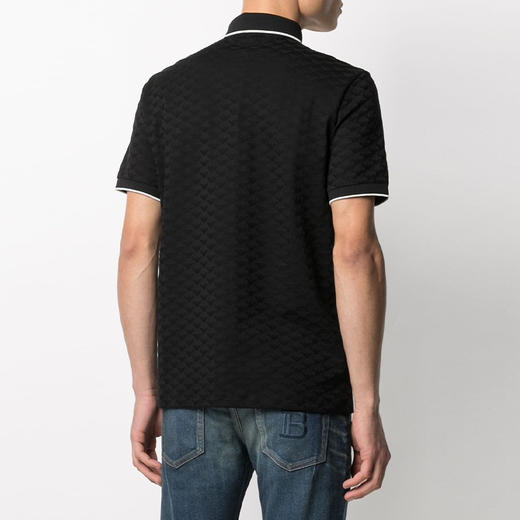 【二】EMPORIO ARMANI 阿玛尼 男士短袖T恤 黑色 8N1FP0 1JHWZ 0999 商品图2