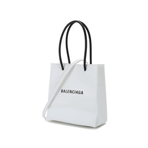 Balenciaga/巴黎世家 2021款 女士牛皮革North SouthXXS码手提单肩斜挎包托特包 597858 0AI2N 商品图6