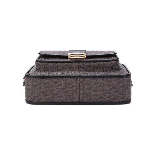 Michael Kors/迈克·科尔斯【22春夏新款】女士Bradshaw系列人造革单肩斜挎包老花图案中号 32F1G2BC2B 商品图7