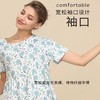 小护士睡衣女睡裙新疆棉夏季家居服薄款短袖碎花宽松休闲可外穿家居裙JMQ042 商品缩略图4