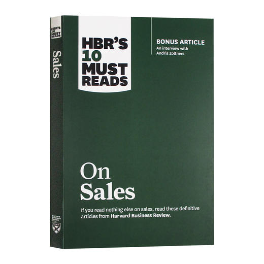 哈佛商业评论管理必读 销售 英文原版 HBR's 10 Must Reads on Sales 市场营销 英文版进口原版英语书籍 商品图0