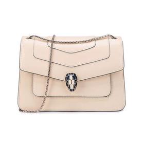 BVLGARI/宝格丽【21秋冬新款】女士SERPENTI FOREVER系列小牛皮中号蛇头扣手提单肩斜挎包 290931