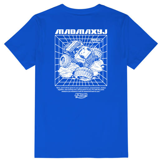 2022FREEBASE越野车创意图案FB系列OFFROAD潮男夏装短袖T恤衫打底 NMT-1817 商品图5