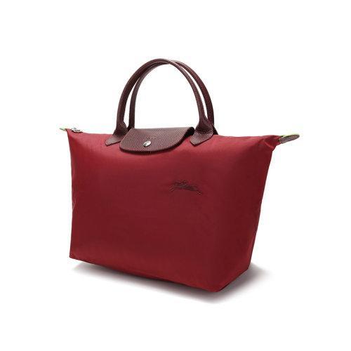 Longchamp/珑骧 2021款 女士LE PLIAGE GREEN系列中号织物短柄可折叠手提包饺子包 1623 919 商品图11