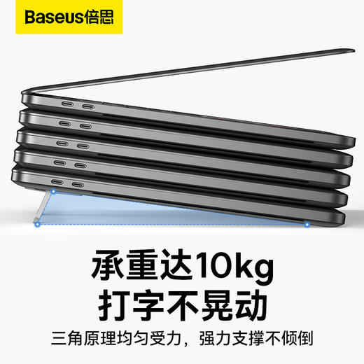 【69元3件】倍思 小咫尺笔记本支架 （两个装 ） 商品图4