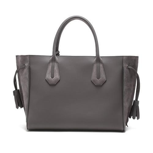 Longchamp/珑骧 女士Pénélope系列牛皮中号流苏手提包 1295 HLU 商品图2