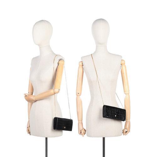 Alexander McQueen/亚历山大麦昆 2021款 女士皮革单肩斜挎包手拿包链条包 632031 1JM0G 商品图4