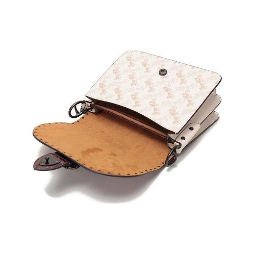 【国内现货】COACH/蔻驰 2021款 女士专柜款BEAT系列涂层帆布/配皮手提单肩斜挎包 4593 商品图4