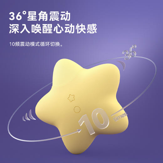 【送礼包！！！】SVAKOM司沃康 桃桃星 星空投影女用吮吸震动跳蛋情趣氛围感 商品图2
