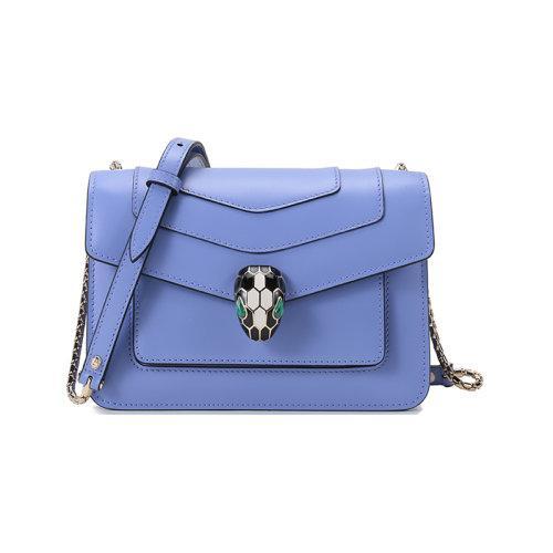 BVLGARI/宝格丽 2021款 女士小号SERPENTI FOREVER系列牛皮蛇头扣单肩斜挎包 290540 商品图0