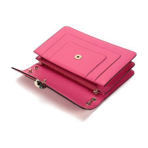 【现货秒发】BVLGARI/宝格丽女士SERPENTIFOREVER系列牛皮蛇头扣手提单肩包 288703 商品图4