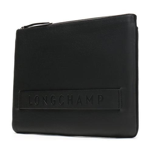 【国内现货】Longchamp/珑骧 男士LONGCHAMP3D系列牛皮革手拿包20007773 商品图1