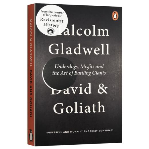 逆转 英文原版 David and Goliath 弱者如何找到优势 反败为胜 异类作者 格拉德威尔 英文版进口英语自我管理成功励志书 商品图0