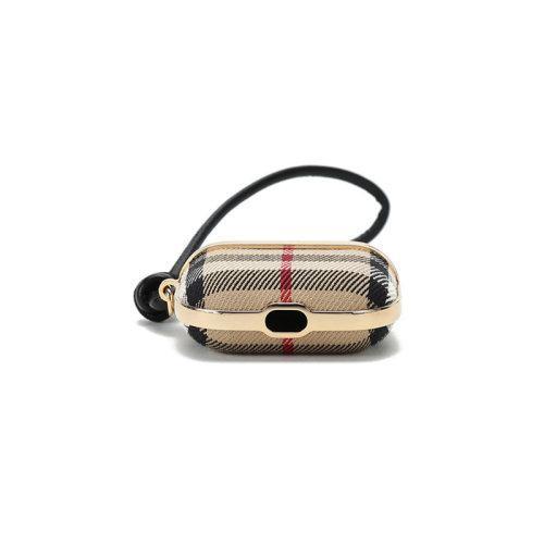 【国内现货】BURBERRY/博柏利 2021款 男女通用款织物/配皮AirPods Pro保护套耳机收纳盒/挂饰 80388451 商品图4